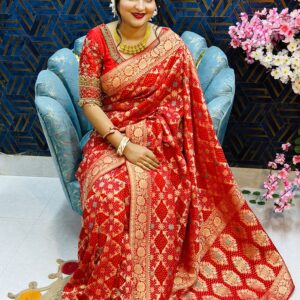 শিফন জরজেট খাড্ডি শাড়ি