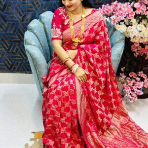 শিফন জরজেট খাড্ডি শাড়ি