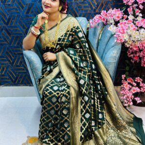 শিফন জরজেট খাড্ডি শাড়ি